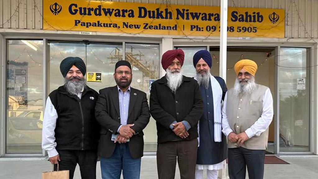 Interfaith Harmony Sikh Muslim friendship conference at Auckland New Zealand